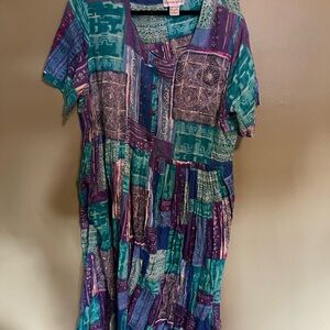 Vintage Patchwork Dress